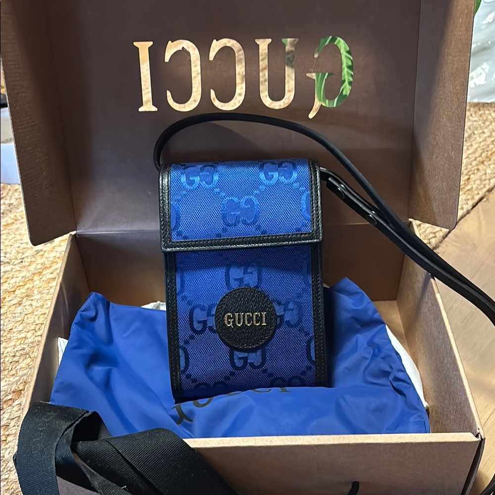 Gucci Blue Crossbody Bag